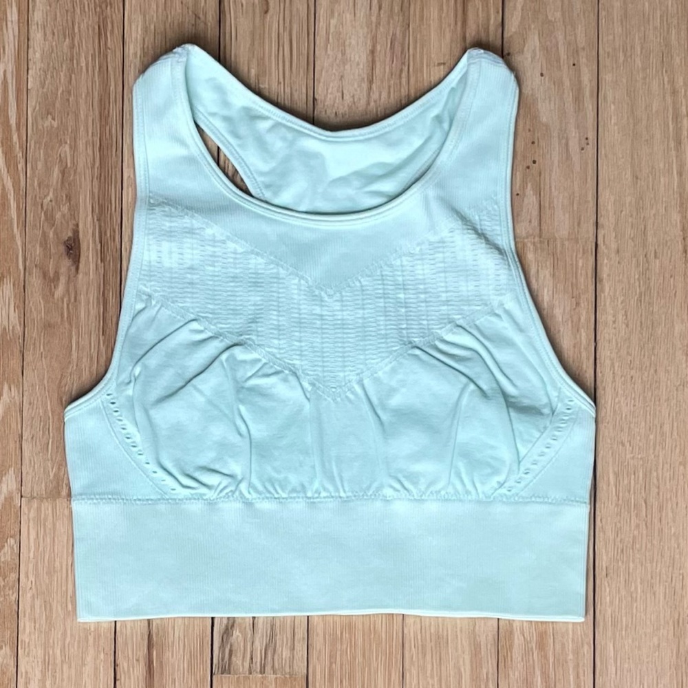 Climawear High Neck Racerback Sports Bra Nwot